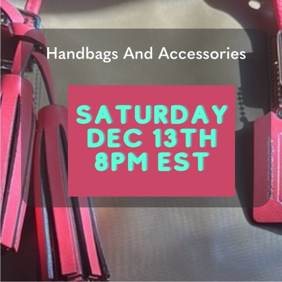 Coach Tory Burch Mz Wallace LIVE SHOW DEC 13 8pm est-Bags from$5 and up. - Picture 1 of 9
